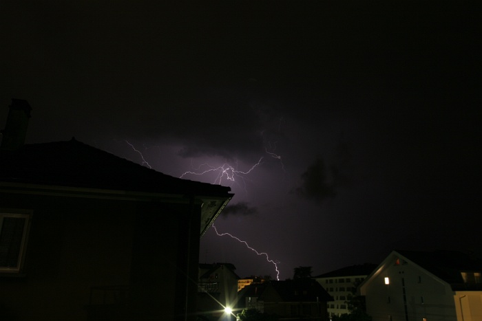 Orage depuis balcon - 012